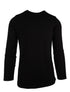 250 Men's Merino Long Sleeve Base Layer Comfort Zone - Black